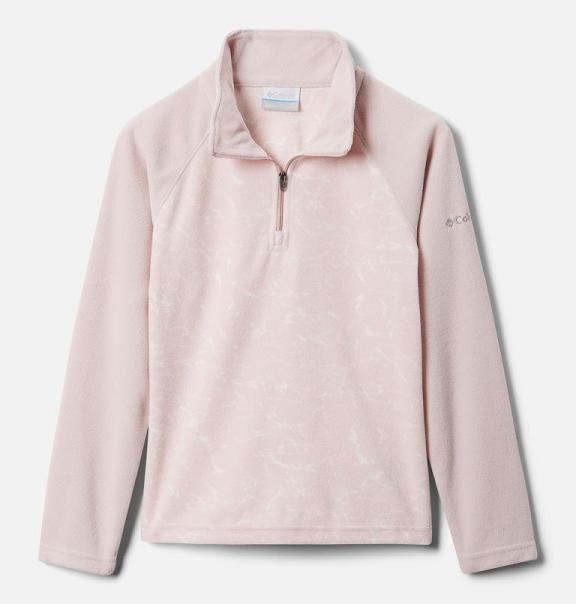 Columbia Glacial II Shirts Pink For Girls NZ21468 New Zealand